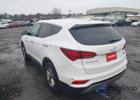 2017 Hyundai Santa Fe Sport 2.4L from USA, damaged, VIN 5NMZTDLB0HH018562
